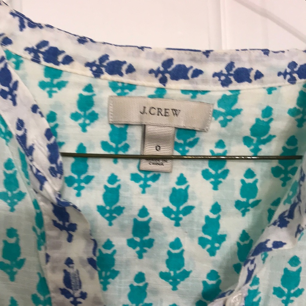 J Crew Patterned Top - image 2